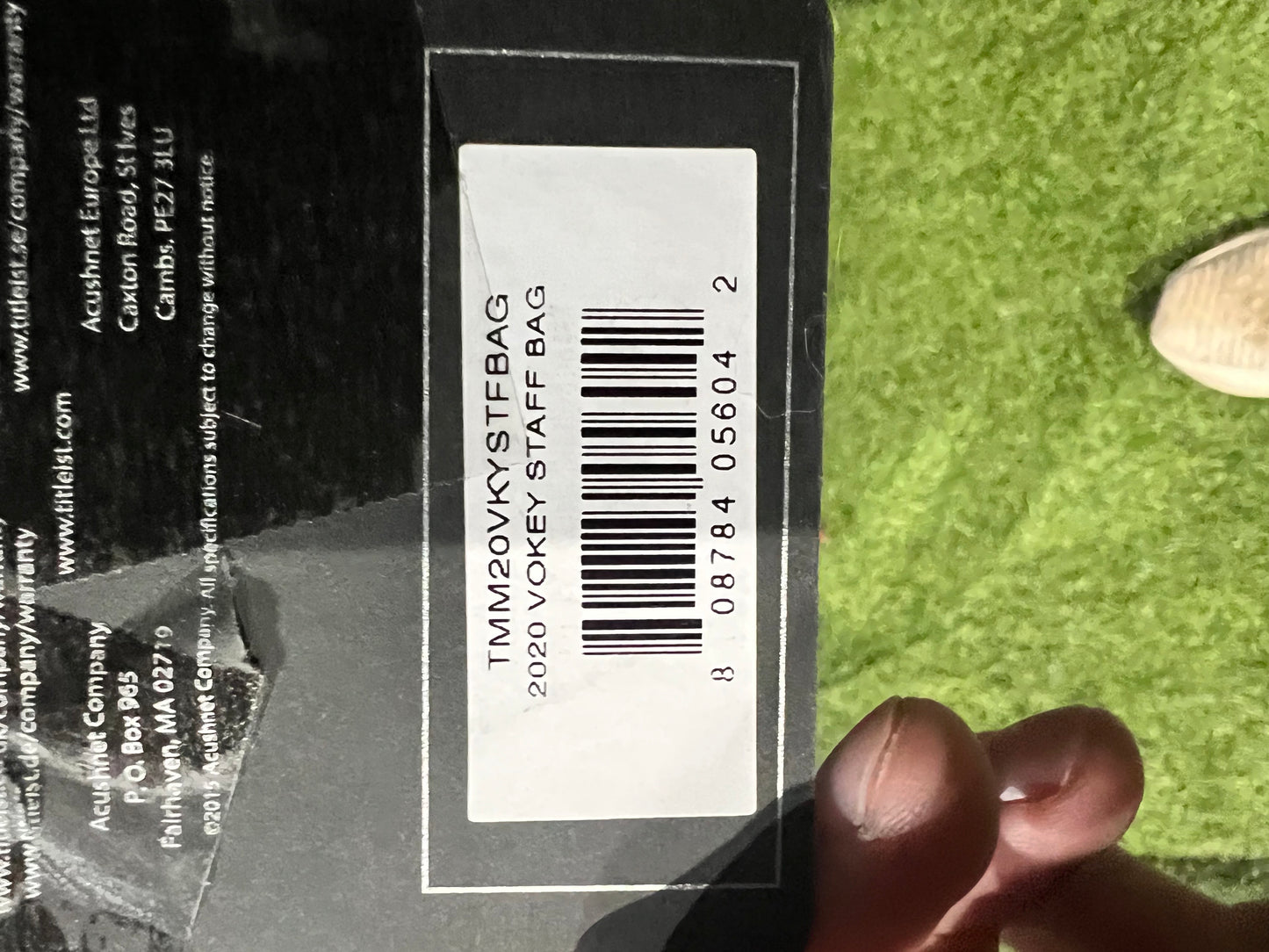 2020 Titleist Bob Vokey Staff Bag