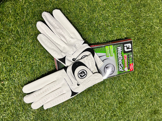 FootJoy LARGE left handed glove 2 pack