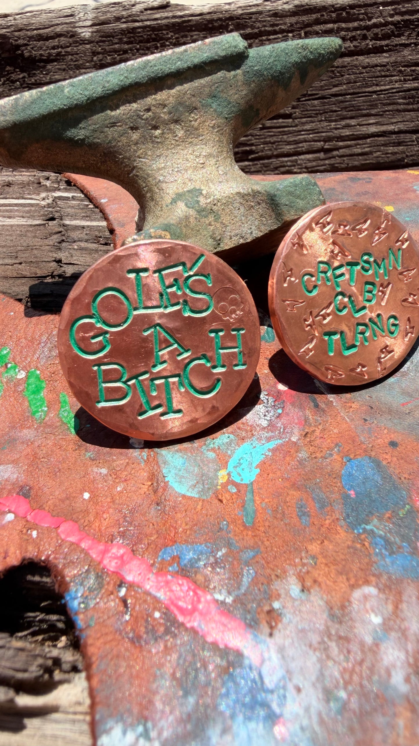 CCT "GOLF'S A BITCH" MARKER